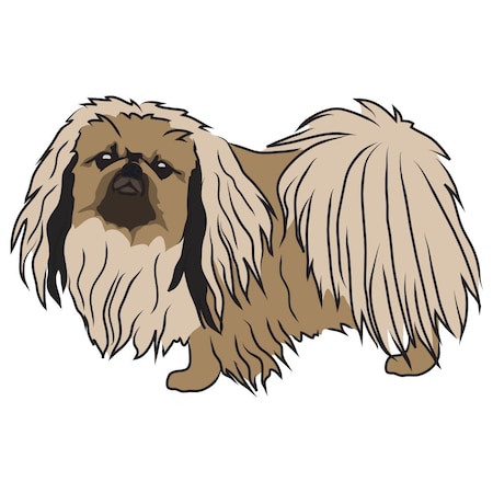 Signmission Pekingese Dog Decal, Dog Lover Decor Vinyl Sticker D-12-Pekingese